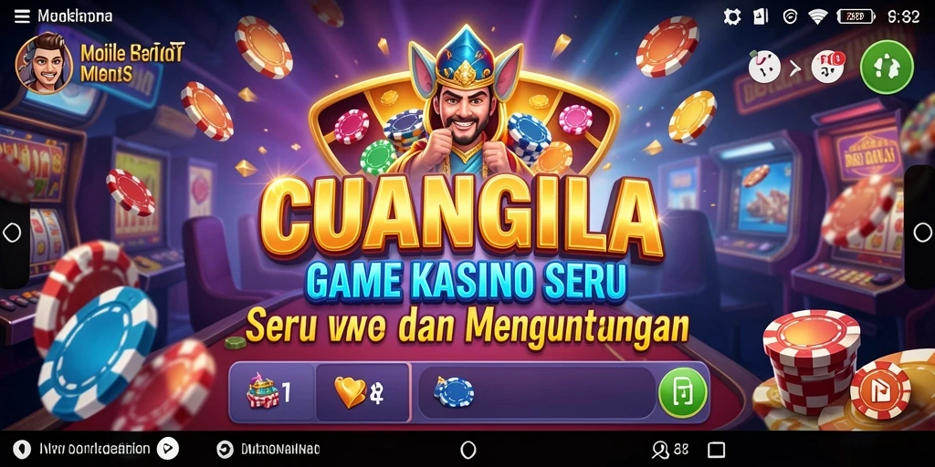 Tampilan gameplay seru dan interaktif dari CUANGILA.