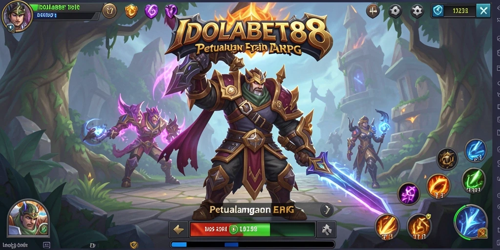 Tangkapan layar menunjukkan gameplay seru dalam <strong>IDOLABET88</strong> dengan pertempuran yang intens.