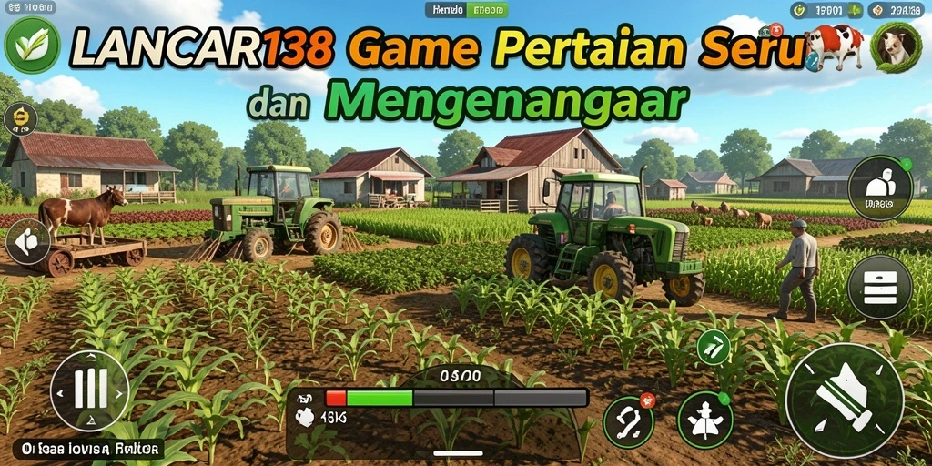 Tangkapan layar utama <strong>LANCAR138</strong> menunjukkan pengalaman bertani yang kaya dan interaktif.