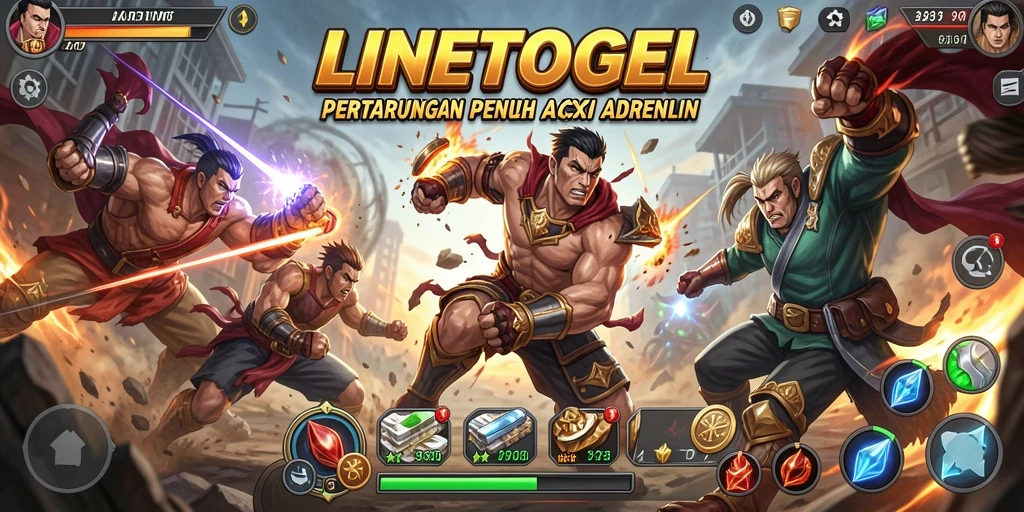 Gameplay seru dengan pertarungan karakter yang dinamis.