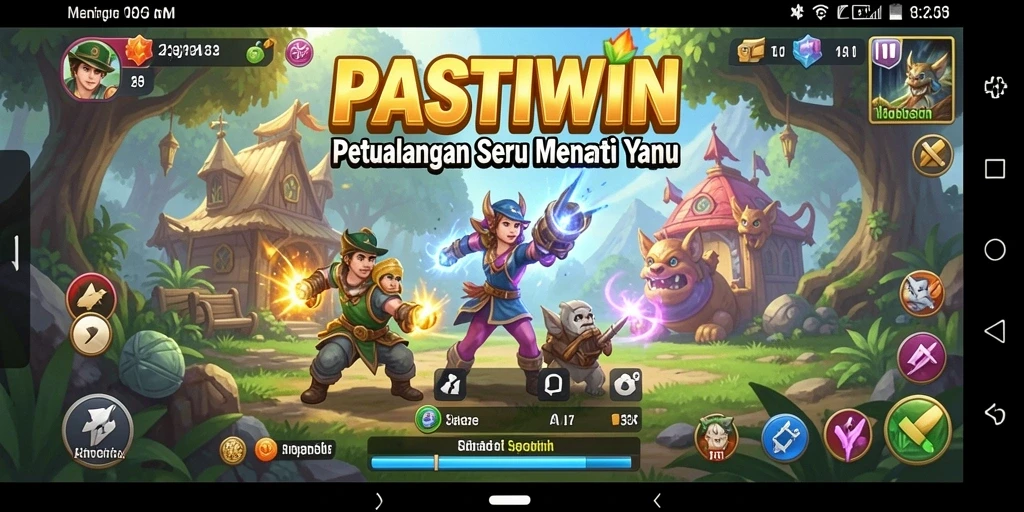 Tangkapan layar menampilkan aksi mendebarkan dalam PASTIWIN.