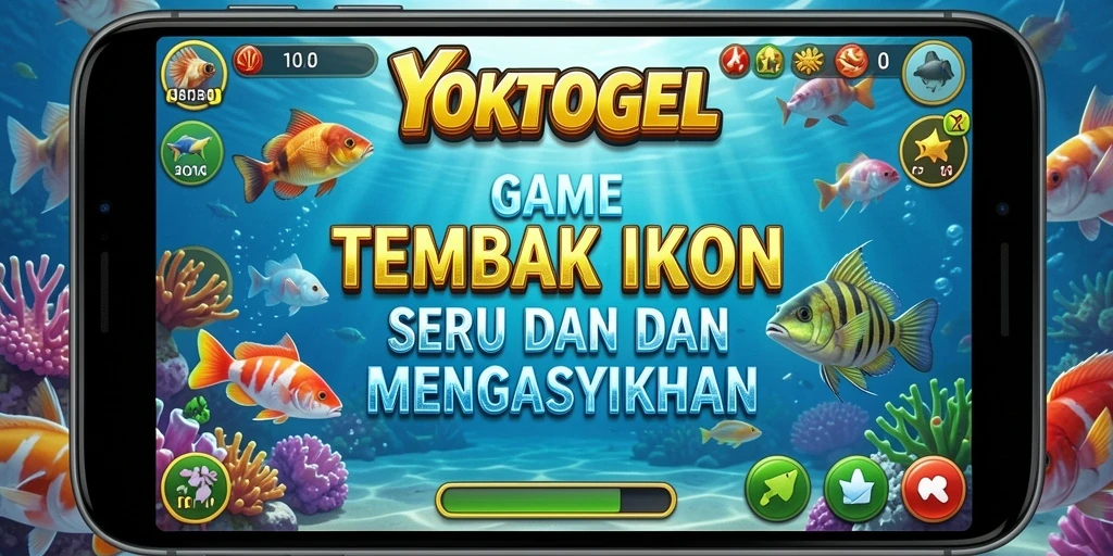 Tampilan gameplay seru dari YOKTOGEL saat menangkap ikan.